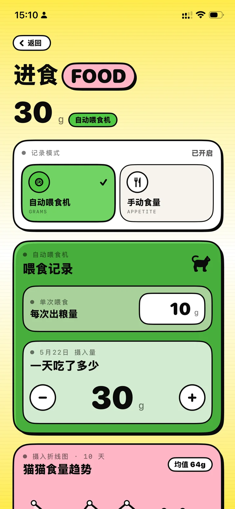 进食记录